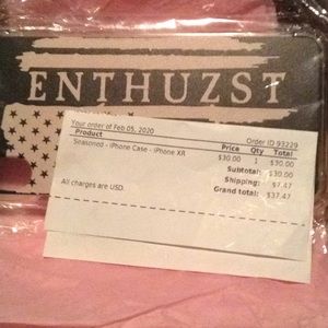 New in plastic sealed iPhone XR case